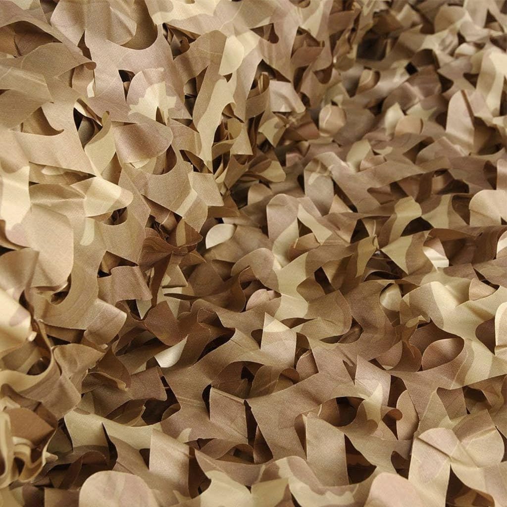 Optifit 1.5*3m Desert Camouflage Netting for Sunshade Scenarioal Decoration, Bird Watching, Durable Camouflage Net Military Nets, Woodland Camo Netting for Camping Camouflage Accessories Optifit 1.5*3m Desert Camouflage Netting for Sunshade Scenarioal Decoration, Bird Watching, Durable Camouflage Net Military Nets, Woodland Camo Netting for Camping Camouflage Accessories